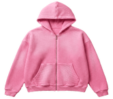 Cloud Pink Thermal Hoodie