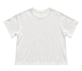 Slub Cotton White Tee