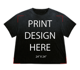 Sunfade Vintage Black Print