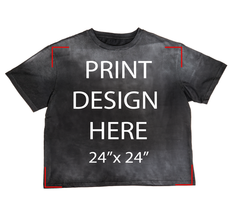 Sun Fade Black Print