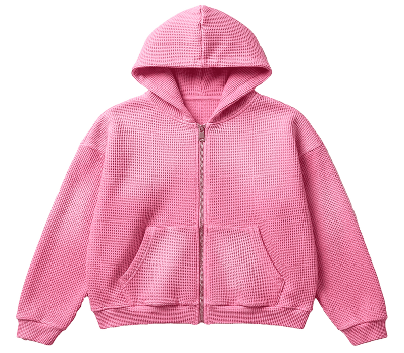 Cloud Pink Thermal Hoodie