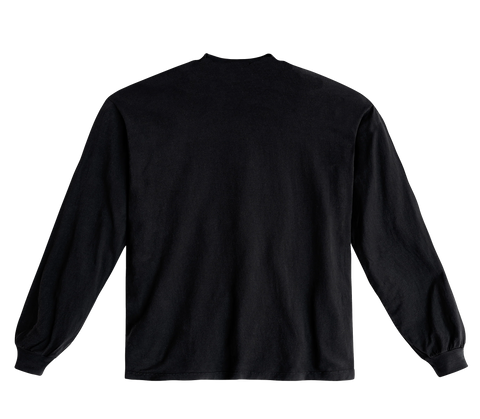 Shakawear Heavyweight Oversized Long Sleeve Black Print