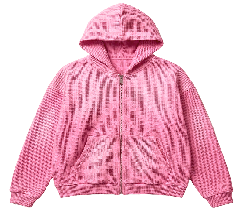 Cloud Pink Thermal Hoodie